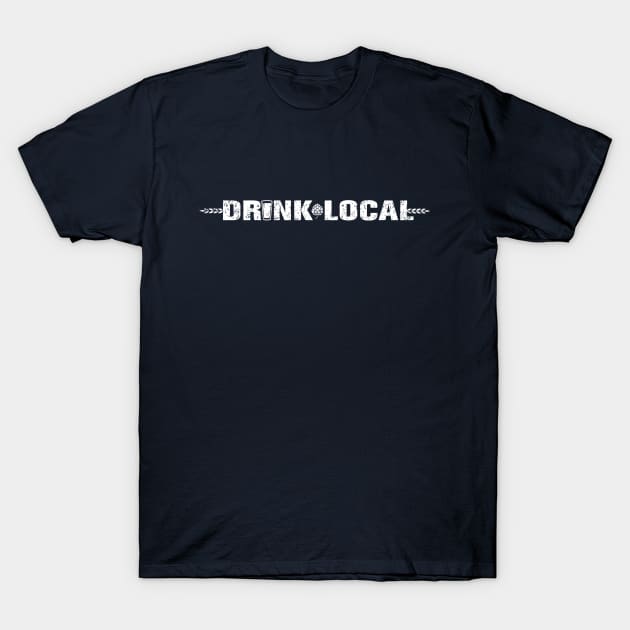 CRAFT BEER DRINK LOCAL T-Shirt by ATOMIC PASSION